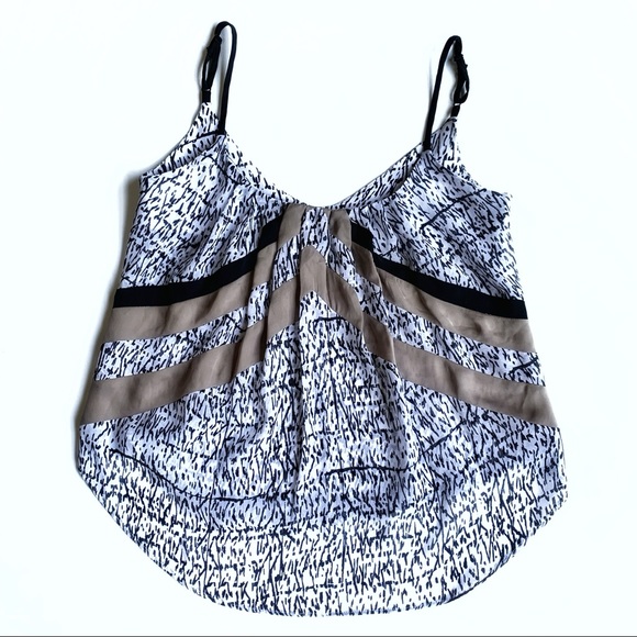BCBGeneration Size XXS Geo Print Cami Tank Top - Picture 3 of 12